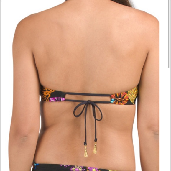 HP 5/17!! NWT Trina Turk Electric Reef Twist Bandeau Top - Picture 5 of 11